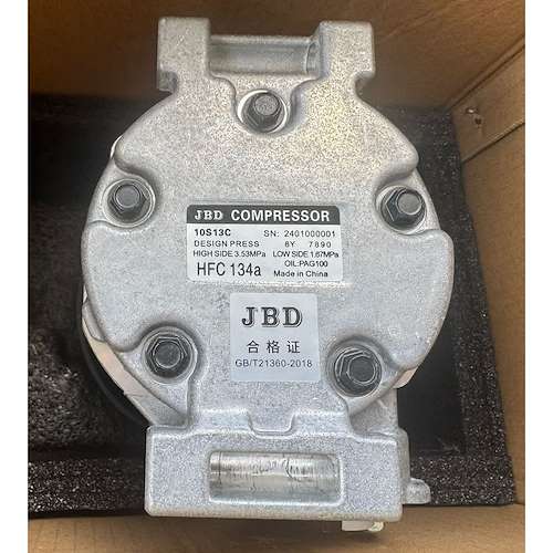کمپرسور کولر بیل هیتاچی zx200 zx250 10s13c